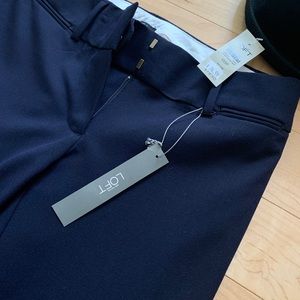 Brand NWT Navy Loft suit pants